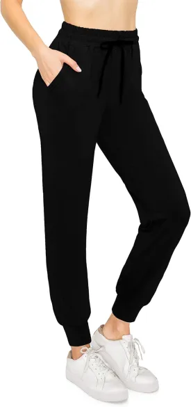 ALWAYS Super Soft Women's Joggers - Stretchy Casual Pants for Women Daily Wear Yoga Workout