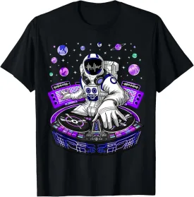 Astronaut Psychedelic Music DJ Psytrance Techno EDM Festival T-Shirt