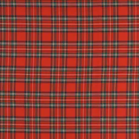 Bamboo Plaid - LORNA - 001 - Red