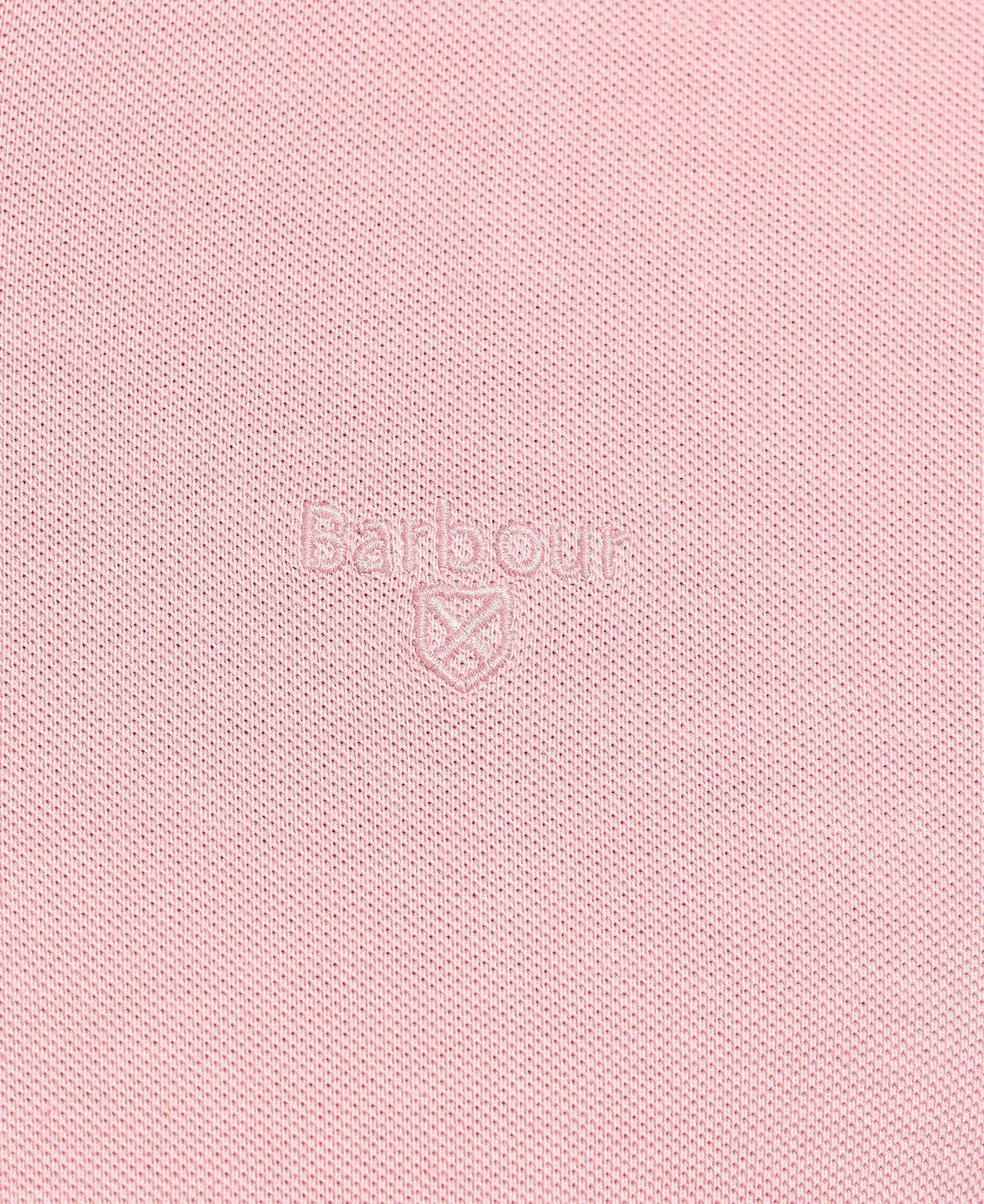 Barbour - Washed Sports Polo, Pink Salt
