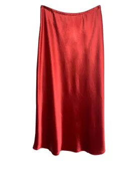 Bias Skirt in Coral - Turner