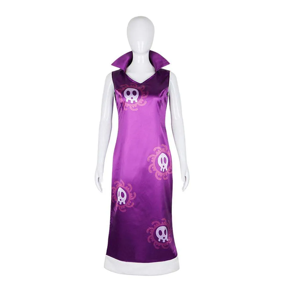 Boa Hancock Cosplay Costume One Piece Anime Outfits Halloween Carnival Dresses for Women