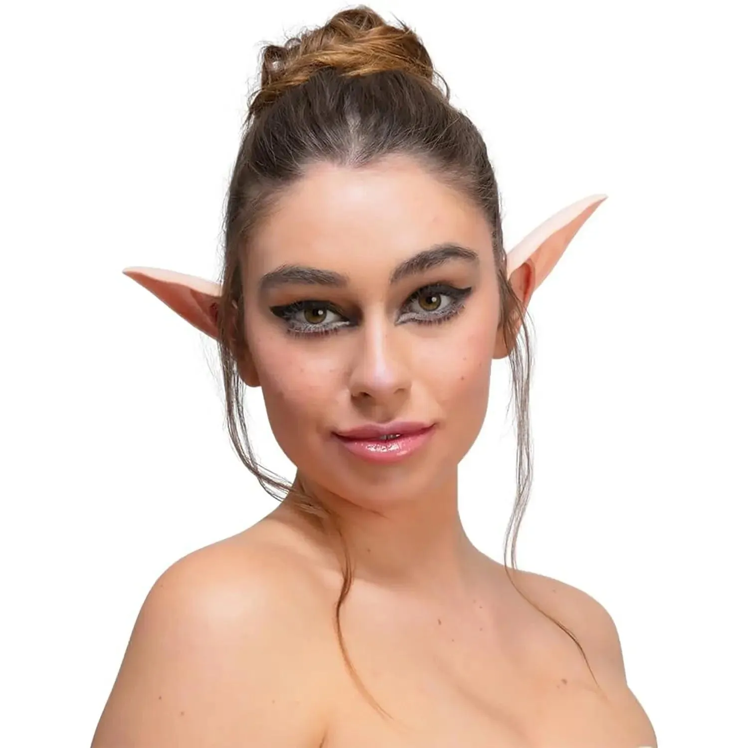 Cosplay Fantasy Elf Ears Large Pointed Clip On Pixie Fancy Dress