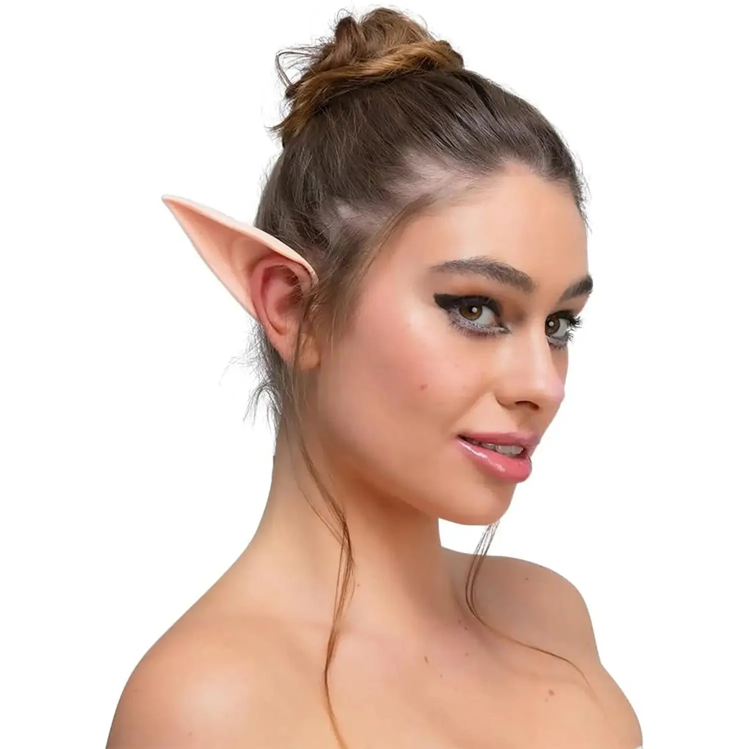 Cosplay Fantasy Elf Ears Large Pointed Clip On Pixie Fancy Dress