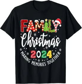 Family Christmas 2024 Matching Family Holiday T-Shirt