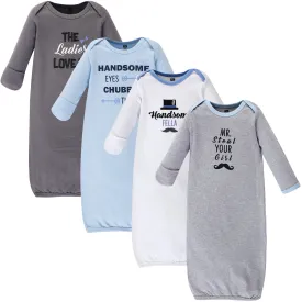 Hudson Baby Cotton Gowns, Handsome Fella