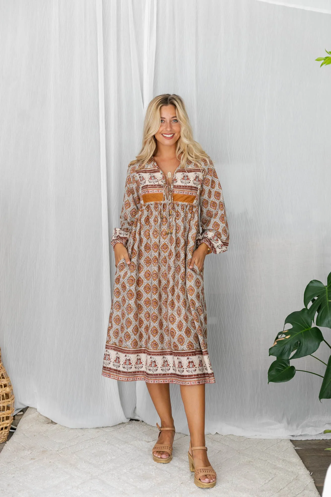 Indigo Dress - Hazel