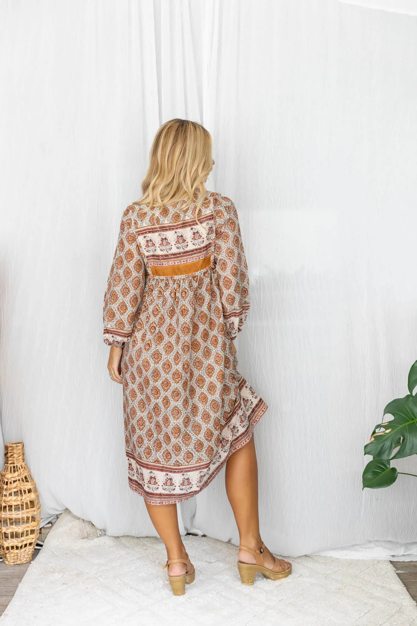 Indigo Dress - Hazel