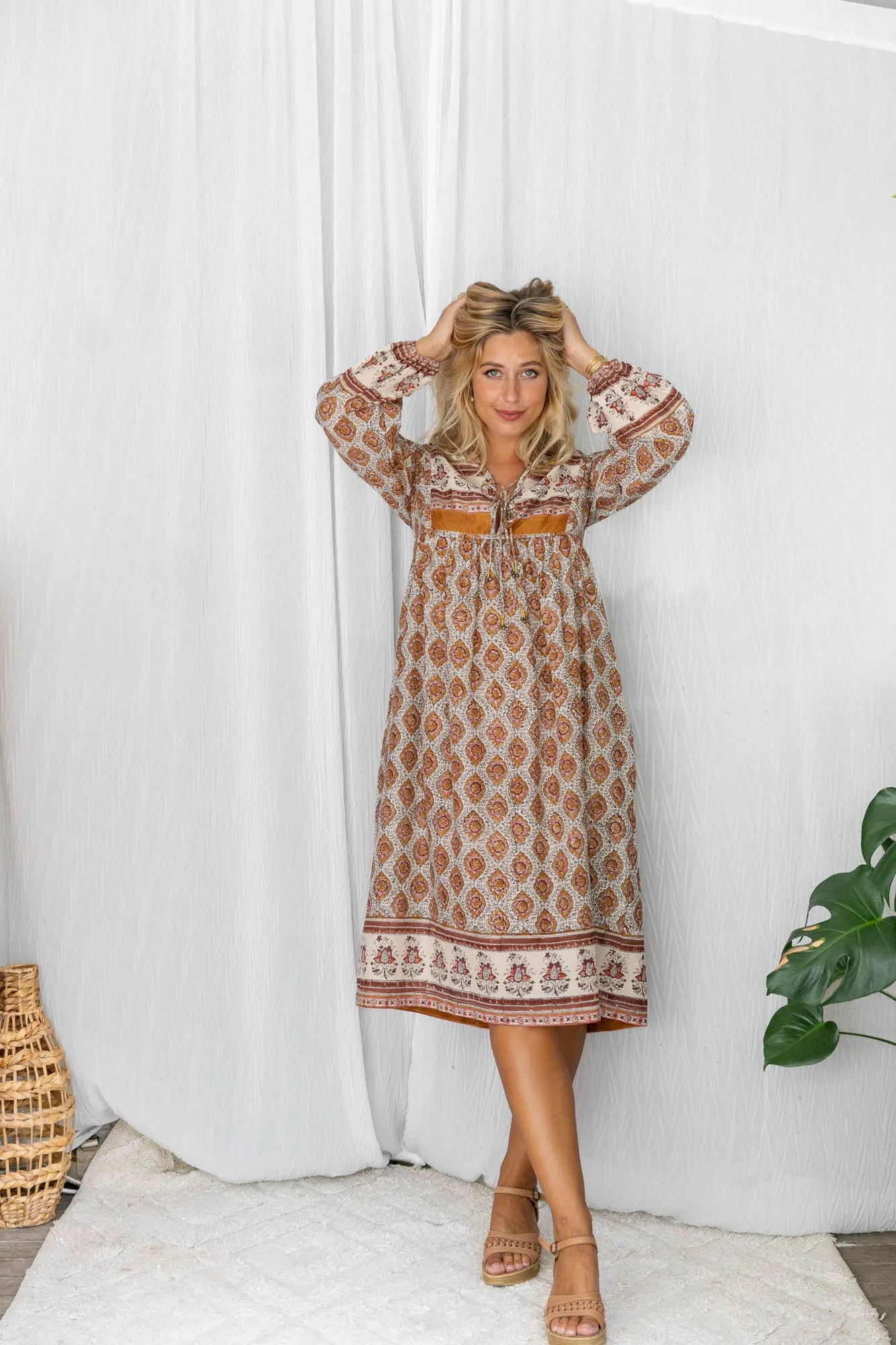 Indigo Dress - Hazel