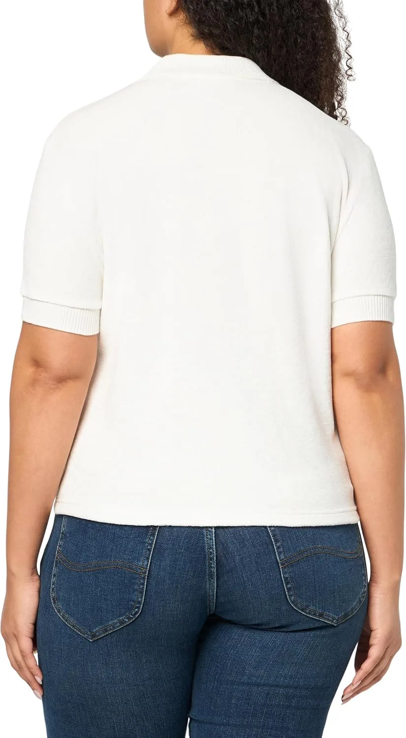 Lacoste Women's Organic Cotton Terry Polo Shirt