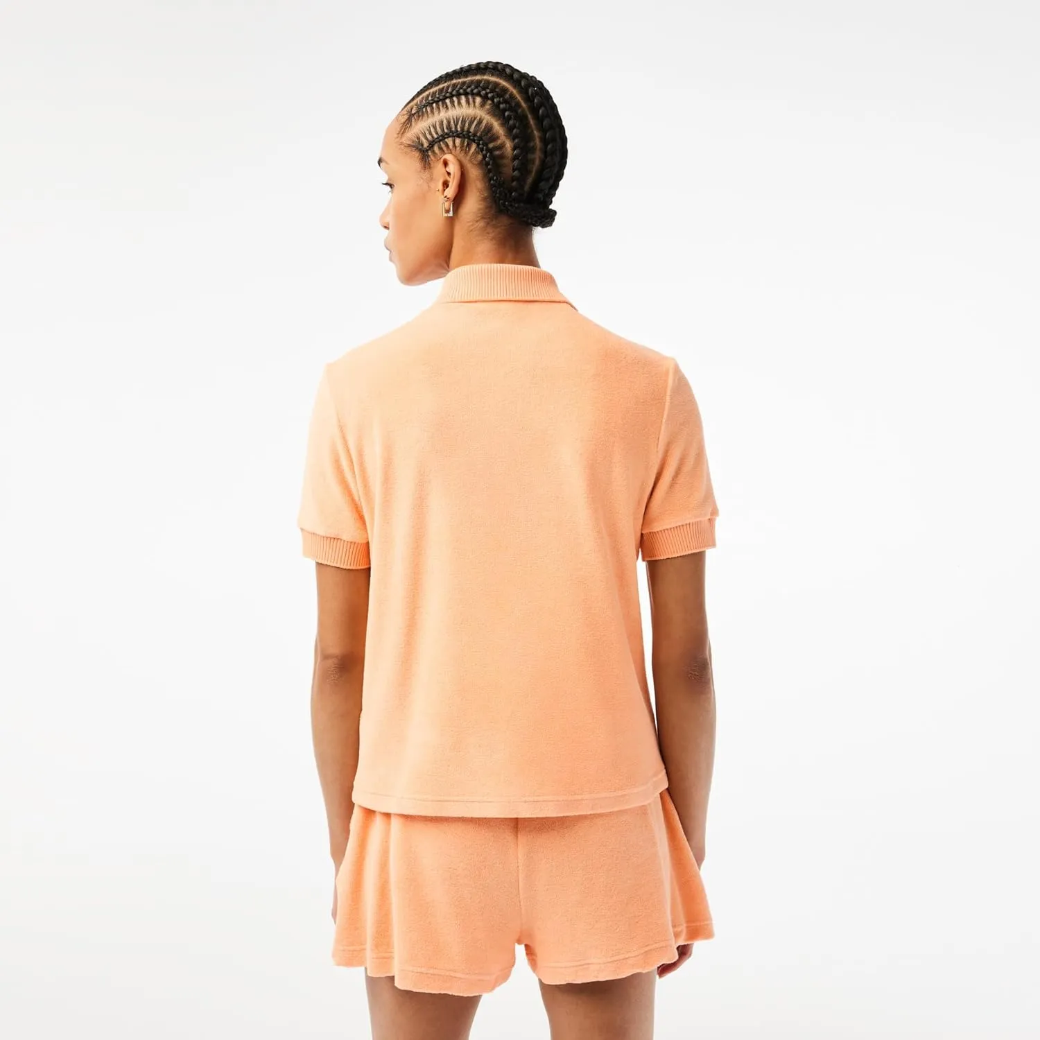 Lacoste Women's Organic Cotton Terry Polo Shirt
