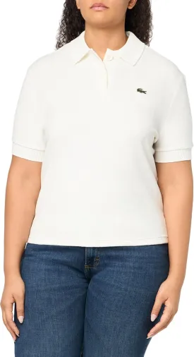 Lacoste Women's Organic Cotton Terry Polo Shirt