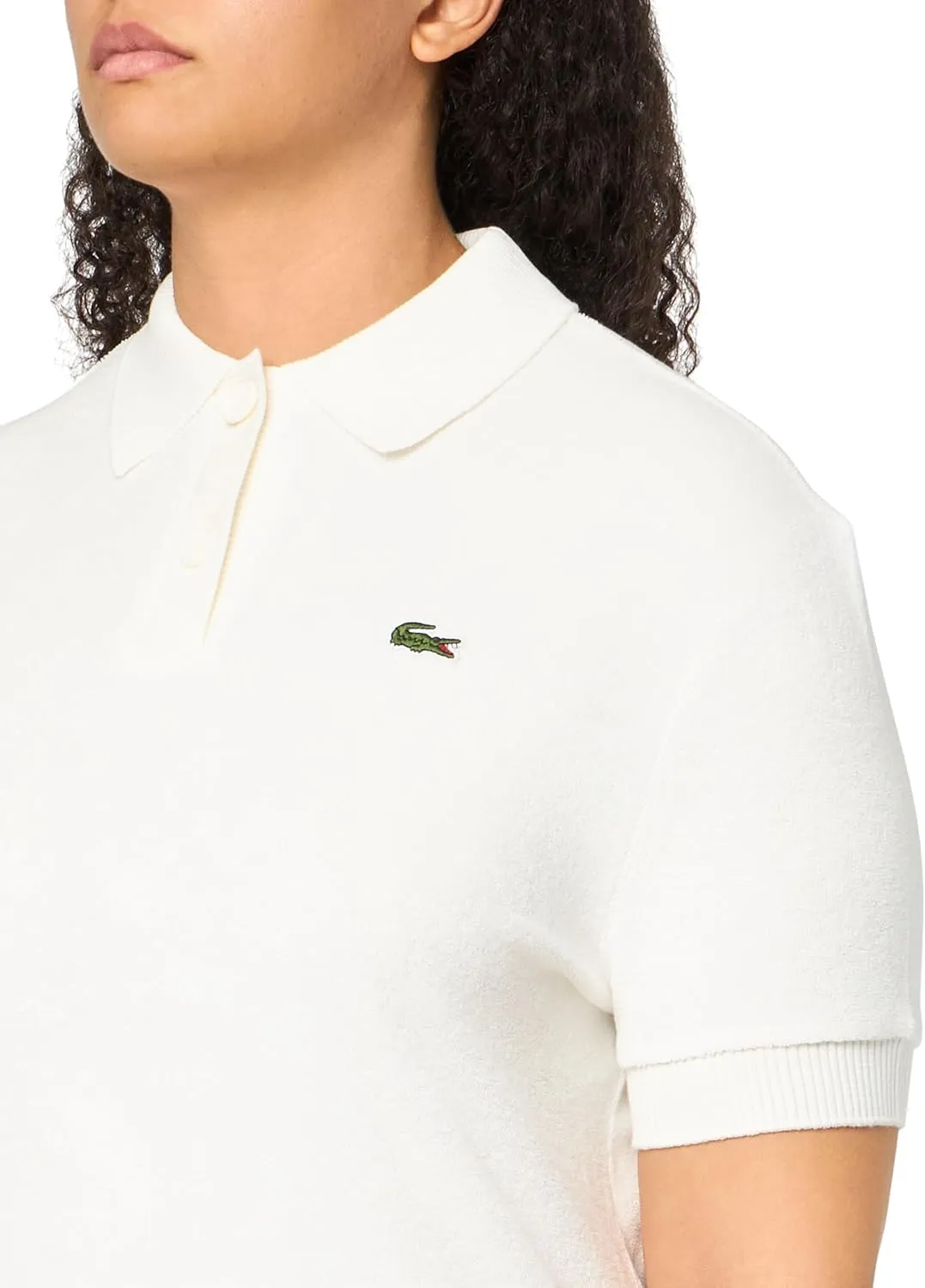 Lacoste Women's Organic Cotton Terry Polo Shirt