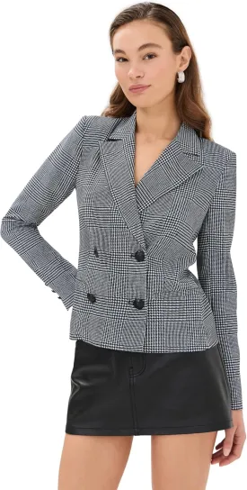 L'AGENCE Women's Atmore Double Breasted Blazer
