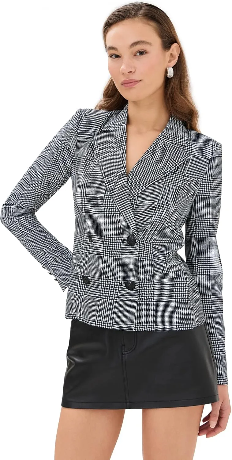 L'AGENCE Women's Atmore Double Breasted Blazer