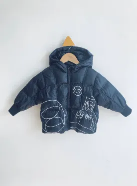Light Puffer Coat // 1-2Y