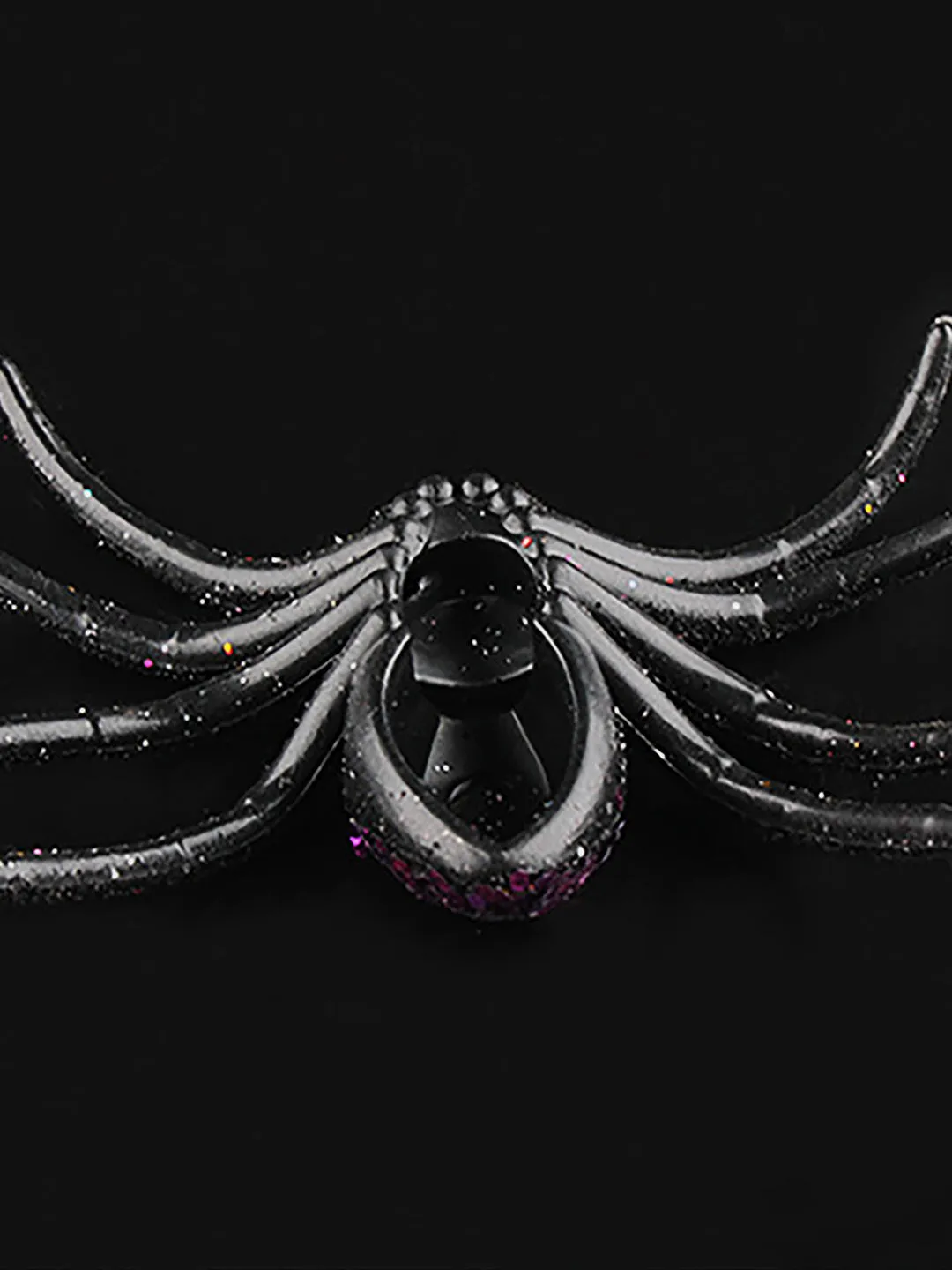 Little Surprise Box 6pcs Pack of Glitter Spider Spooky Halloween theme Table/wall Decor