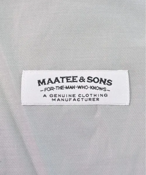 MAATEE&SONS Soutien collar coats