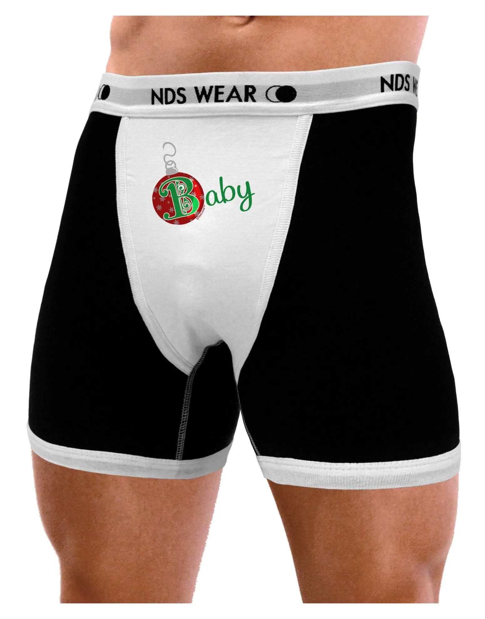 Matching Family Ornament Baby Mens Boxer Brief Underwear
