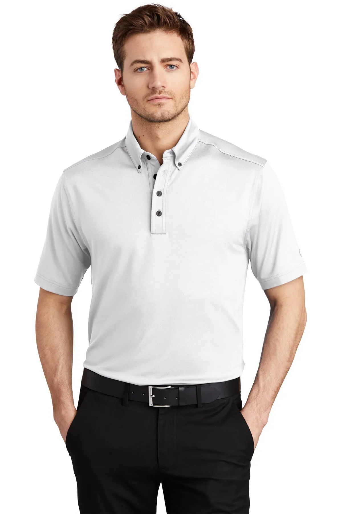 OGIO Gauge Customized Polos, White