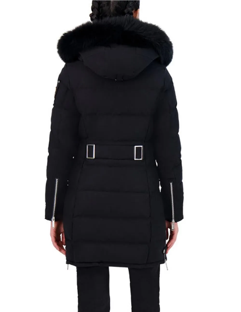Parka Moose Knuckles Palmerston Negra Mujer