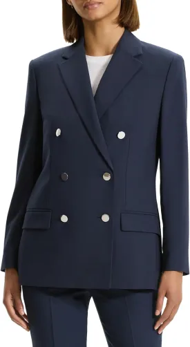 Theory Women's Boxy Double Breasted Jacket
