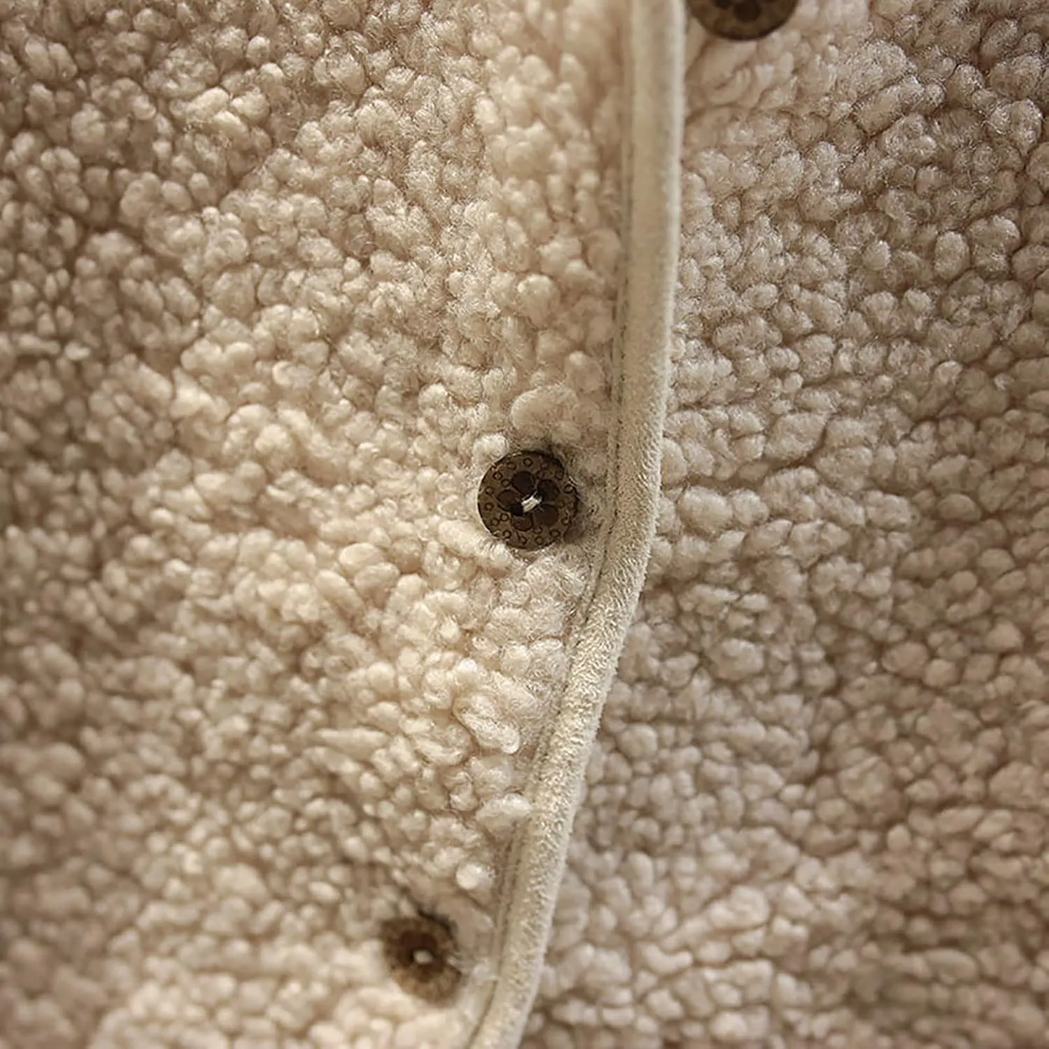 tuduoms Womens Sherpa Vest Casual Warm Fuzzy Faux Shearling Vest Sleeveless Fleece Jacket Pockets Teddy Coat Gilet for Winter