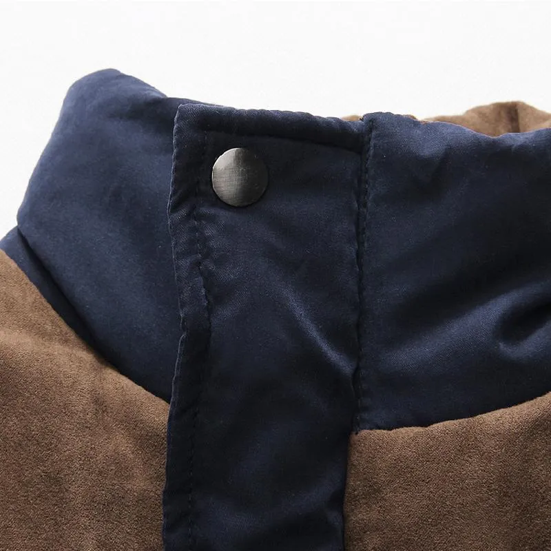 West Louis™ Branded Collar Padded Down Jacket