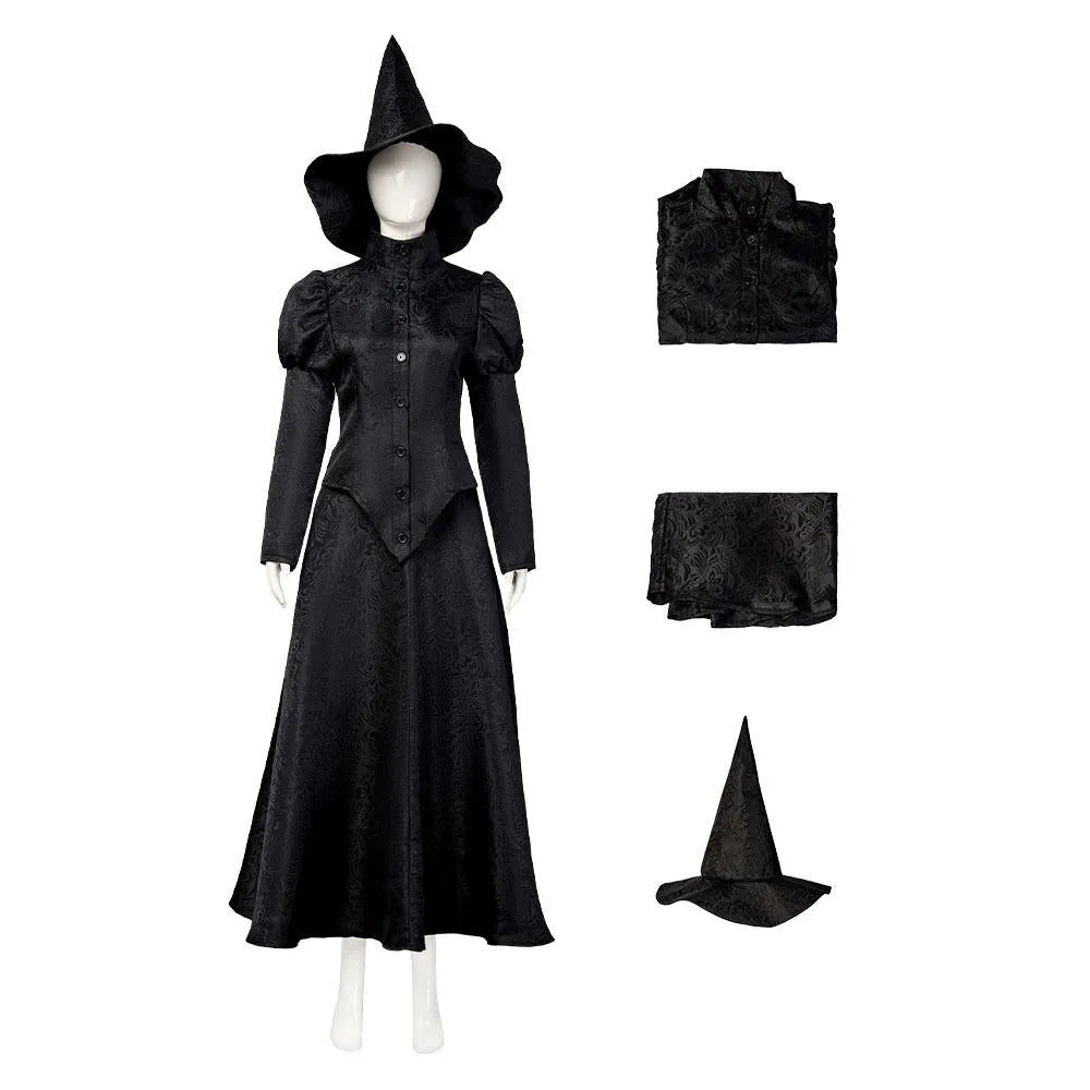 Wicked: Part One Elphaba Movie Costume Cosplay Halloween