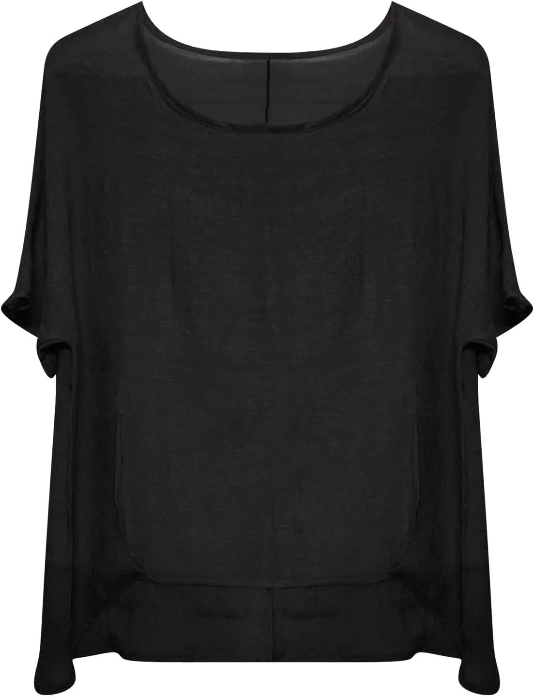 Women's Linen Oversized Blouses Short Sleeve Top T Shirt Button 3/4 Sleeve V Neck Linen Blouse Top