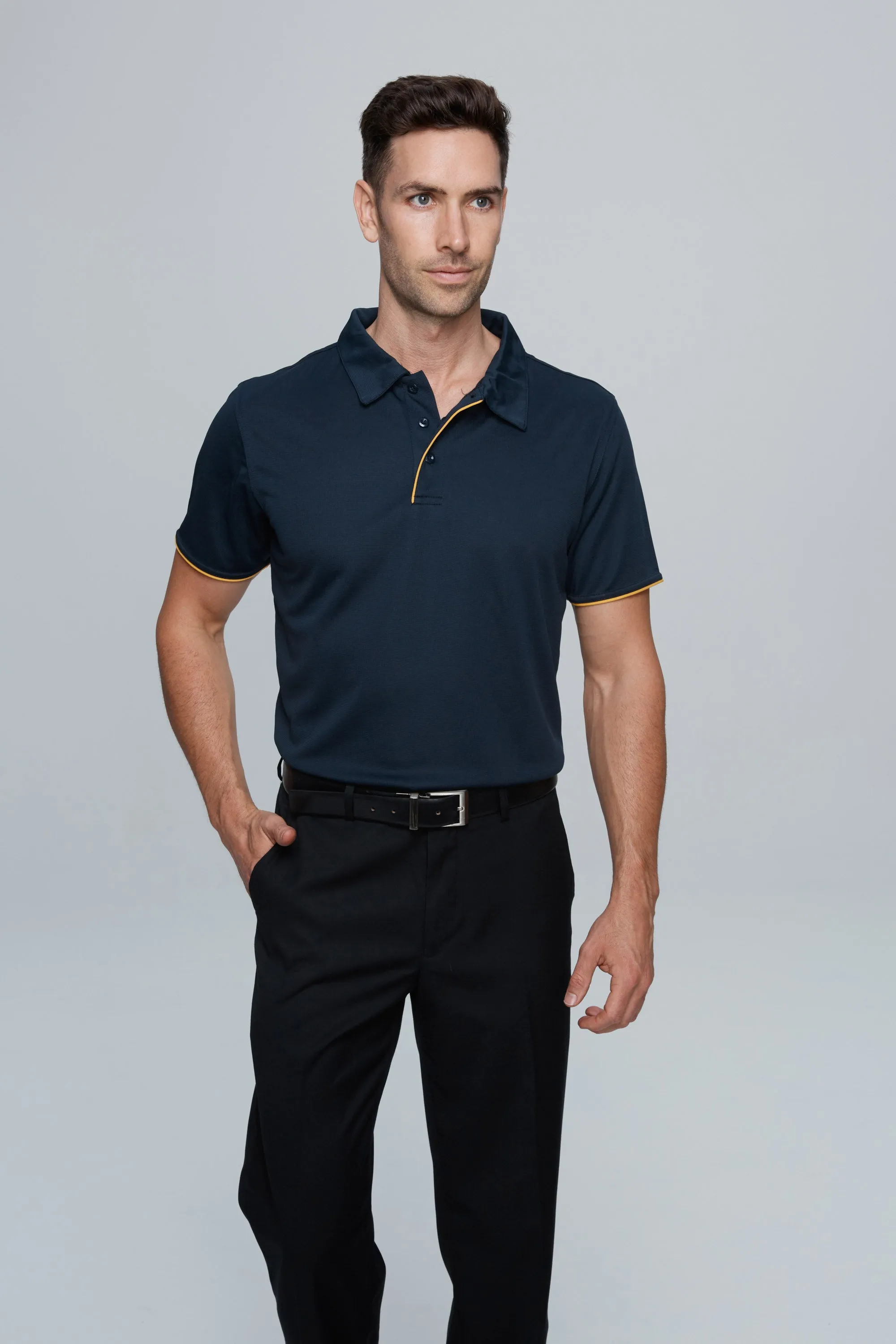 YARRA MENS POLOS RUNOUT - 1302